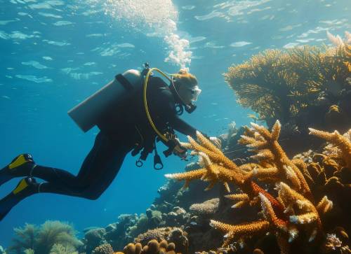 Snorkeling and Diving in the Great Blue Hole