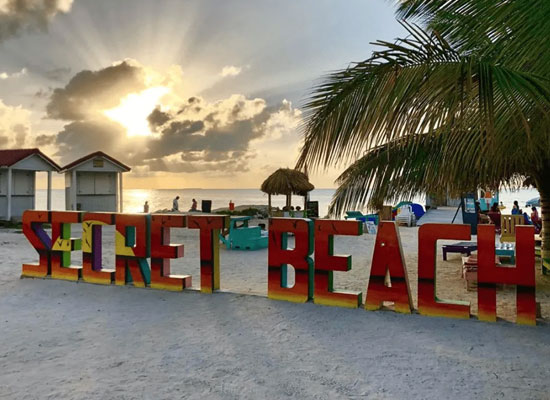 Secret Beach, Ambergris Caye